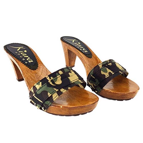 zoccoli bassi mimetici