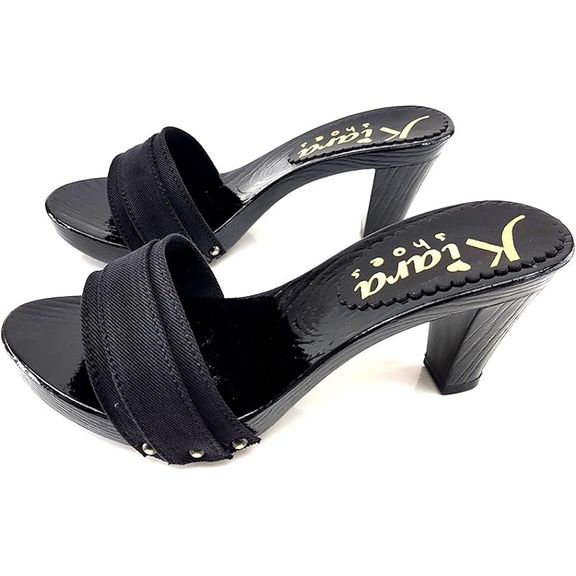 zoccoli bassi neri - immagine 6