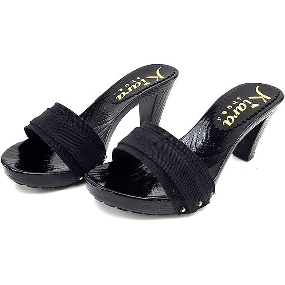 zoccoli bassi neri - immagine 3