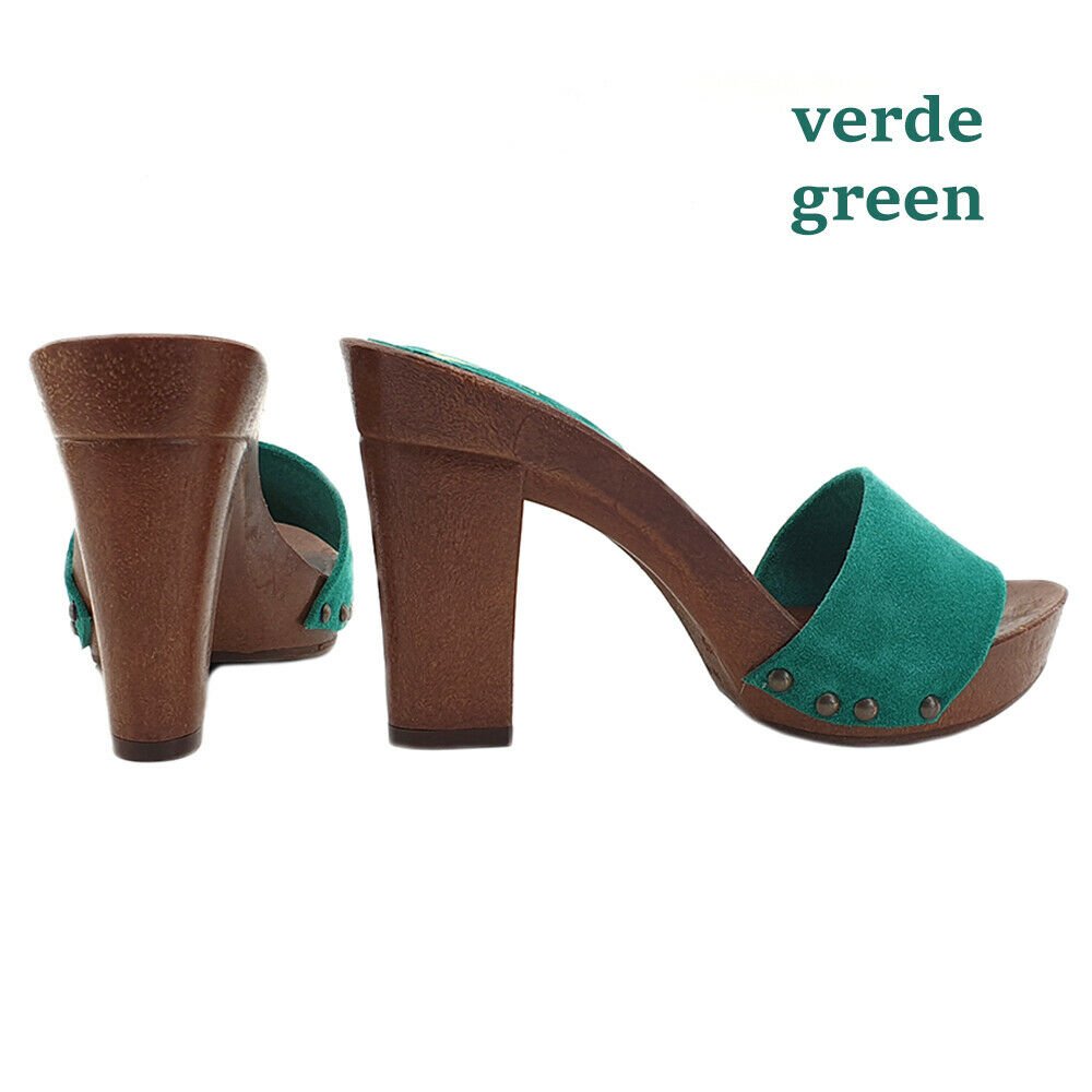 sandali verdi myclogs