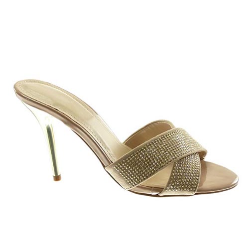 sandali aperti beige