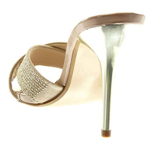 sandali aperti beige