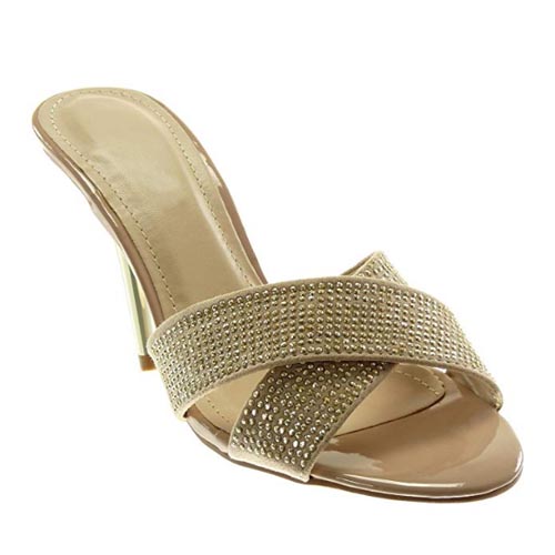 sandali aperti beige