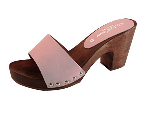 zoccolo rosa confortevole