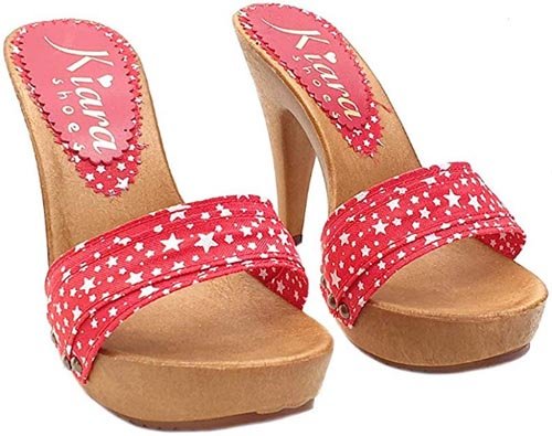 sandali alti da donna