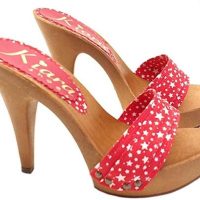 sandali rossi tacco 13