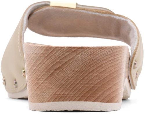 scholl tacco basso e largo