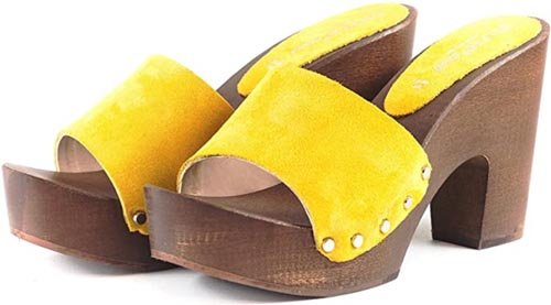 zoccoli gialli monoblocco