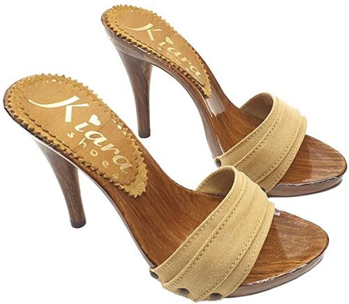 sandali mare aperti sul tallone