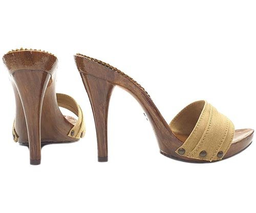 zoccoli con tacco stiletto