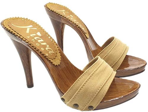 sandali senza lacci alle caviglie