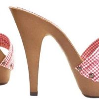 zoccoli in stile pinup