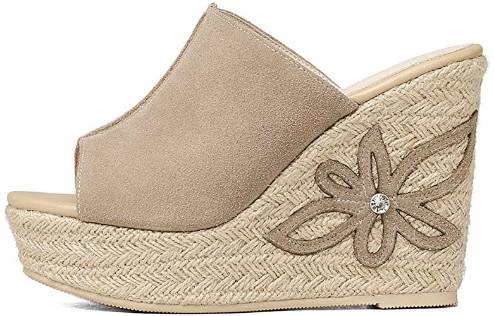 Sandali con tacco a zeppa - immagine 14