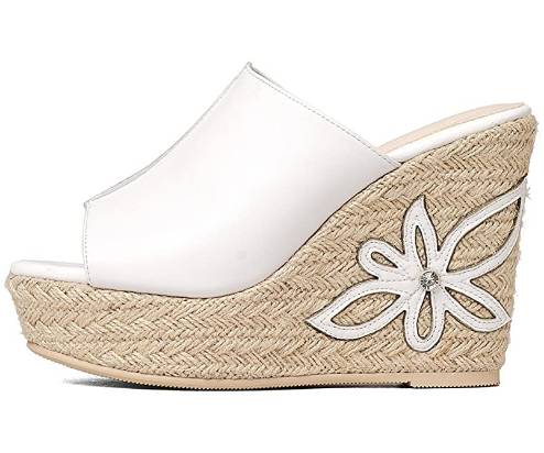 Sandali con tacco a zeppa - immagine 10