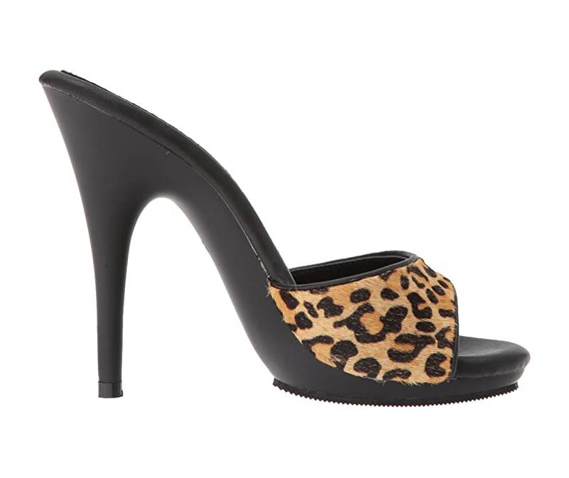 zoccoli sexy leopardati