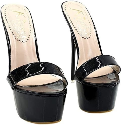 sandali con plateau alto