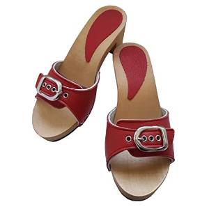 zoccoli comodi con fibbia