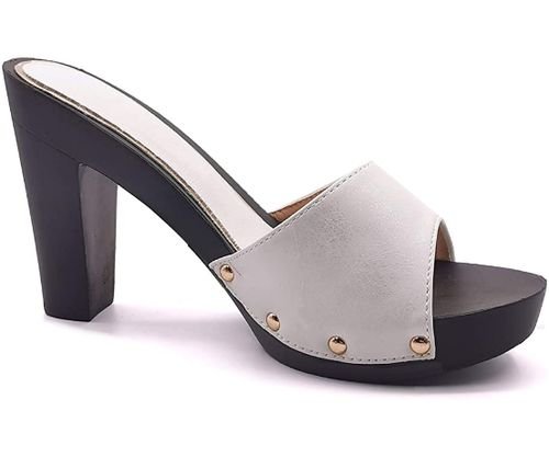 zoccoli comodi tacco medio