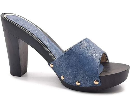 zoccoli comodi tacco medio