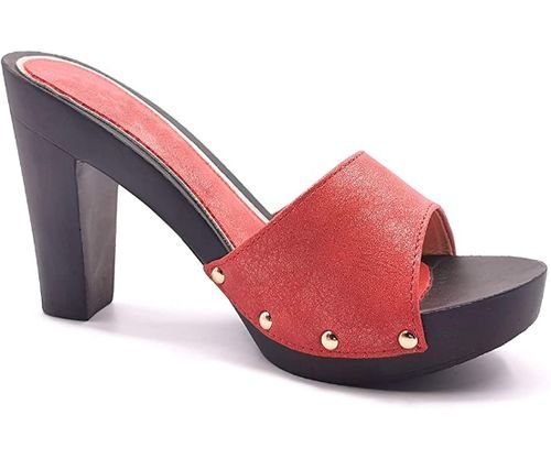 zoccoli comodi tacco medio