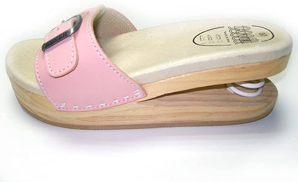 zoccolo rosa con molla