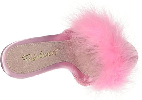 zoccoli vintage rosa