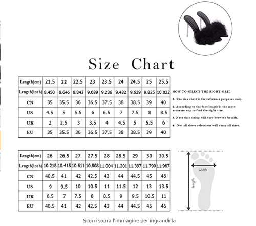 sandali sexy pelliccia