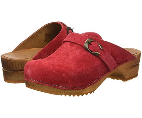 zoccoli sanita rossi da donna