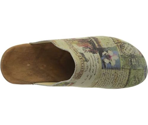 zoccoli di vero legno