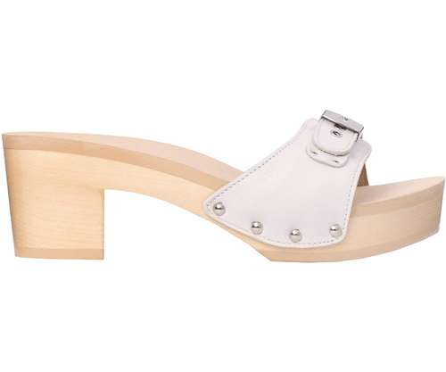 scholl zoccoli pescura con tacco