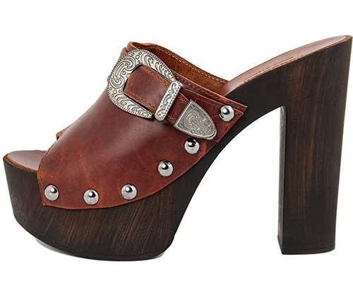 zoccoli donna Marradini tacco 13