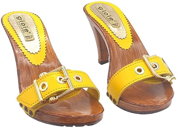 zoccoli estivi tacco 9 zoccoli Italiani