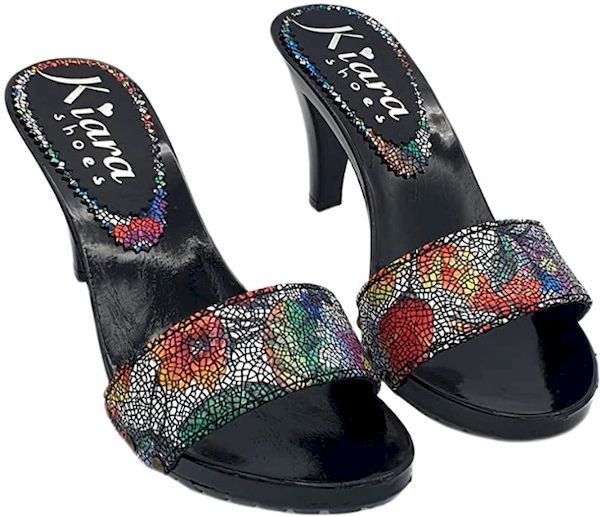 Zoccoli neri kiara shoes - immagine 6