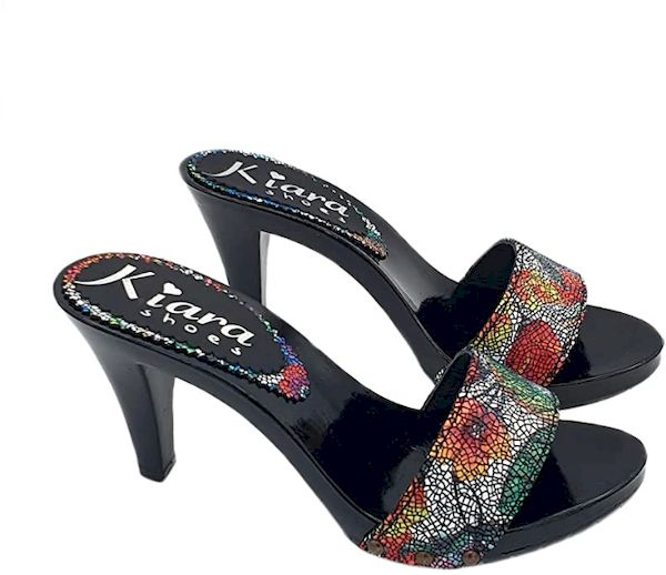Zoccoli neri kiara shoes - immagine 5