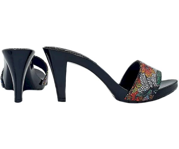 Zoccoli neri kiara shoes - immagine 4