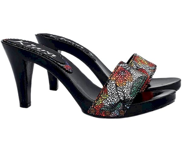 Zoccoli neri kiara shoes - immagine 2