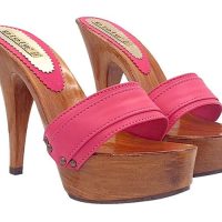 zoccoli estivi fuxia