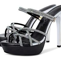 Sandali con tacco a spillo alti 13cm