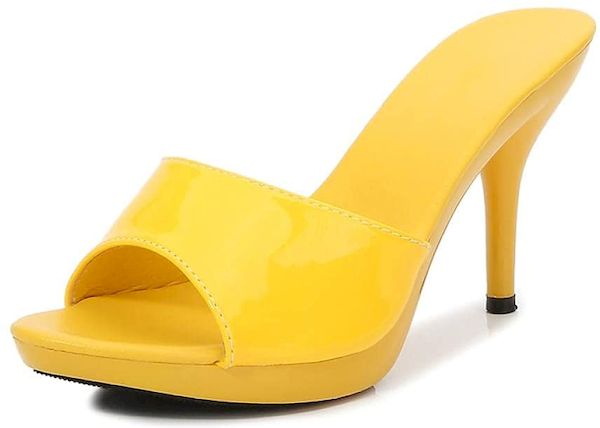 Sandali aperti con tacco