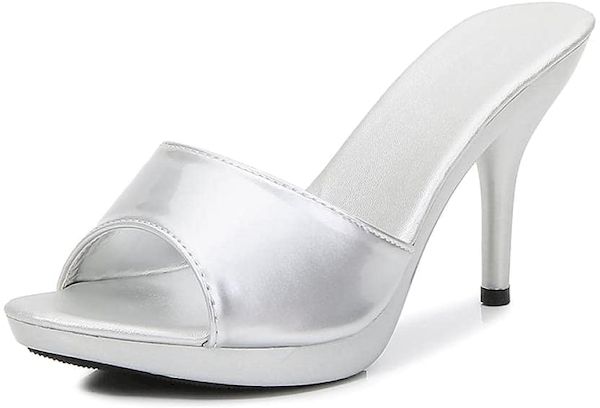 Sandali aperti con tacco