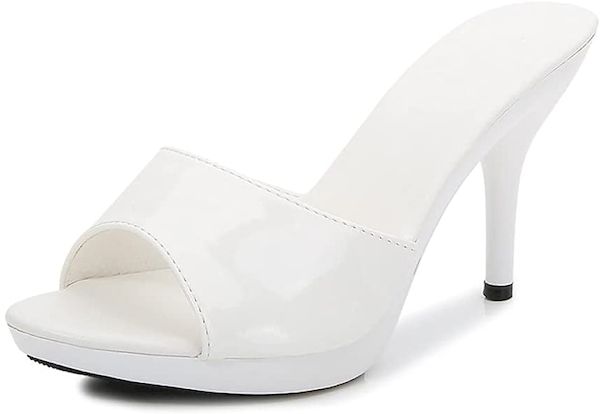 Sandali aperti con tacco