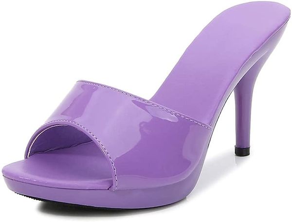 Sandali aperti con tacco