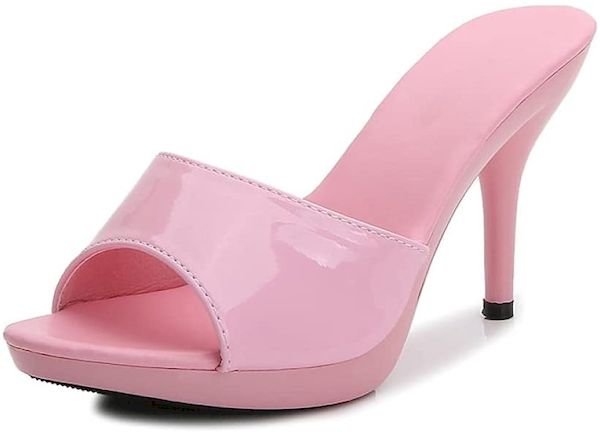 Sandali aperti con tacco