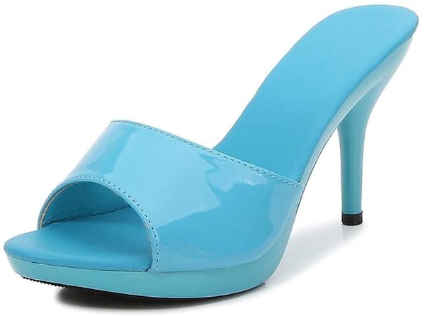 Sandali aperti con tacco