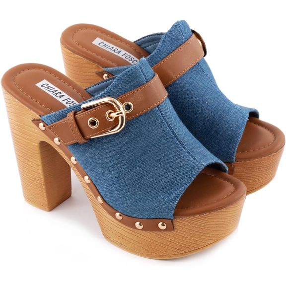 Sabot Donna Denim Jeans - immagine 3