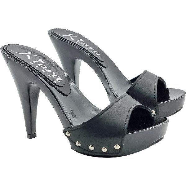 Zoccoli donna con tacco alto - immagine 7